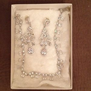 Austrian Rhinestone Crystal Jewelry Set