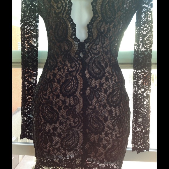 💋🍾🎉Sexy Black Lace Dress🎉🍾💋 - Picture 5 of 5