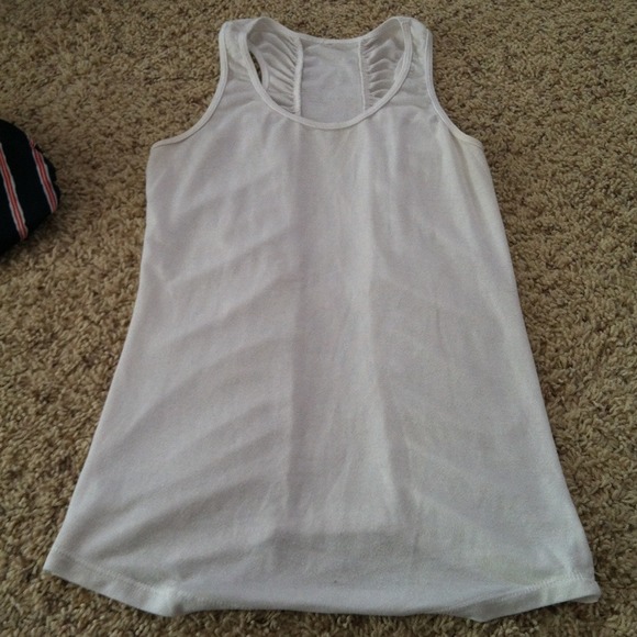 NWOT White Tank Top - Picture 3 of 3