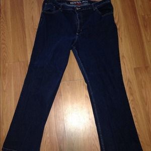 Plus size jeans, blue and purple shirt. Bundled