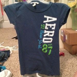 Navy Aeropostale T-Shirt Size Small