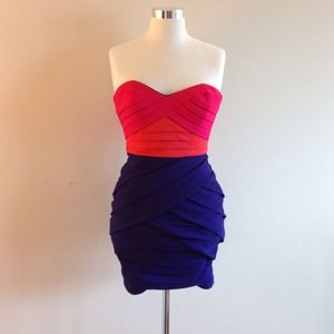 Colorblock Bodycon Dress