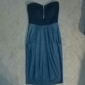 Strapless dress