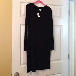 Old Navy Black Sweaterdress NWT