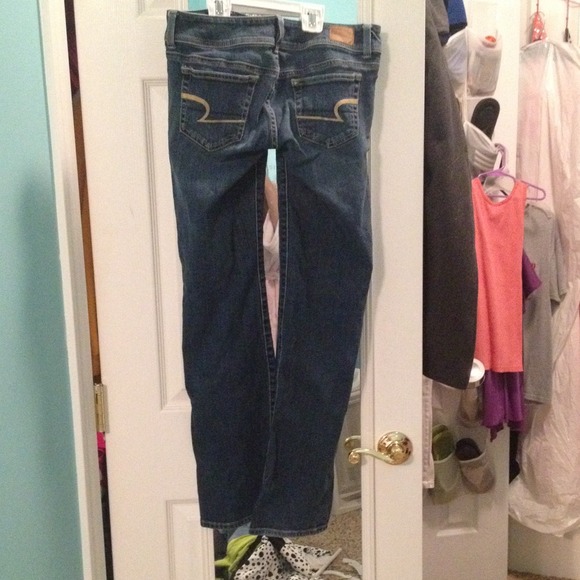 American Eagle Jeans Size 2 Dark Wash Slim Boot - Picture 2 of 2