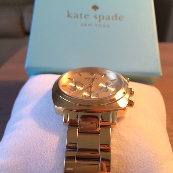 ❌SOLD❌Kate Spade Gold Watch - Picture 3 of 4