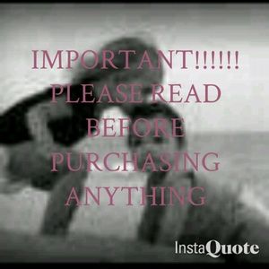 PLEASE READ BEFORE PURCHASING!!!!!