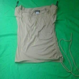 Baby phat beige shirt