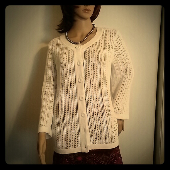 PRETTY RAMIE/COTTON SWEATER