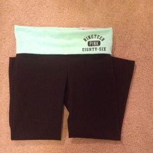 brand new cropped victoria secret yoga pants