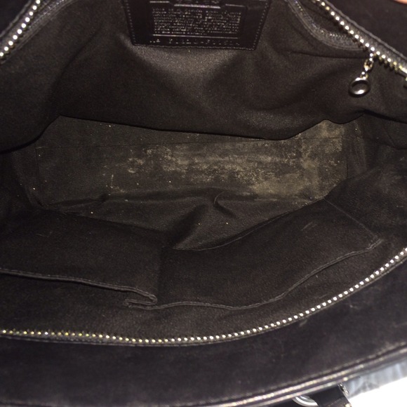 Black coach bag - Picture 3 of 4