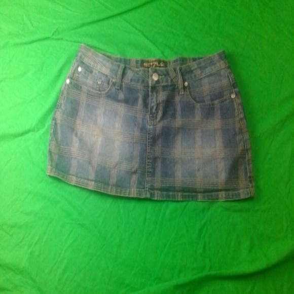 Jean skirt