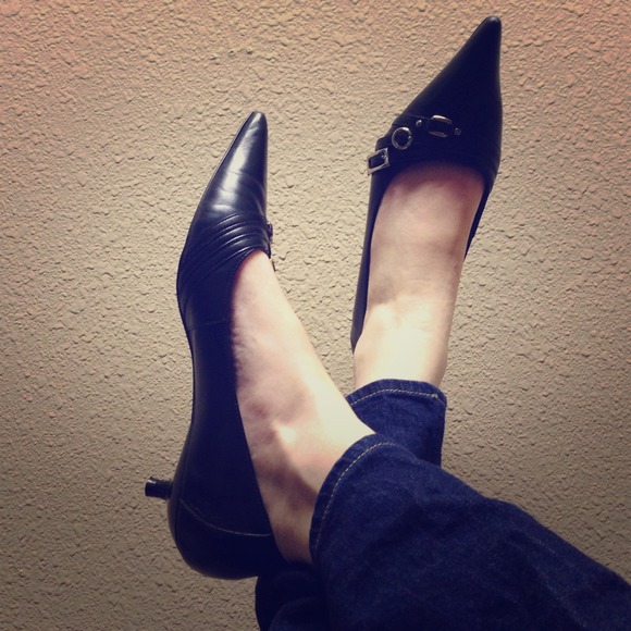 Steve Madden Black Heels