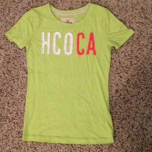 Green Hollister T-Shirt Size Small
