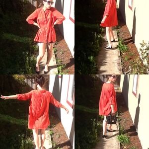 Anthropologie Tops - Fei x Anthropologie Coral Blouse Anthropologie Tops - Fei x Anthropologie Coral Blouse