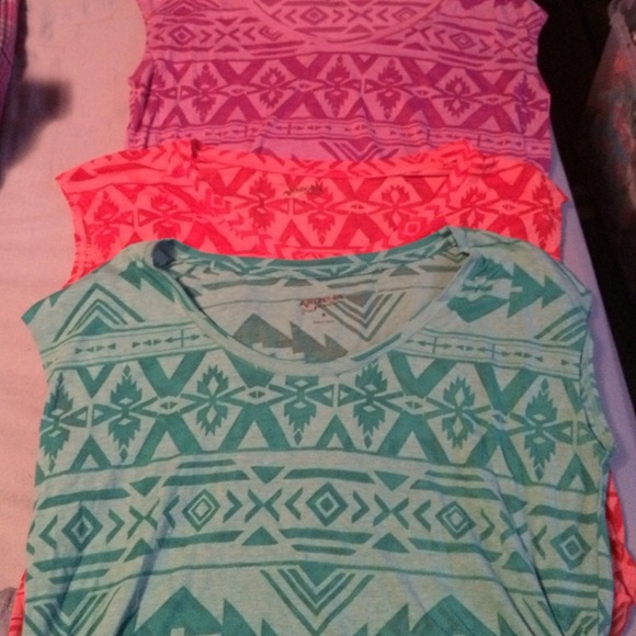 3 tribal shirts