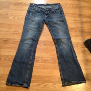 Express Rerock Boot Cut Jeans