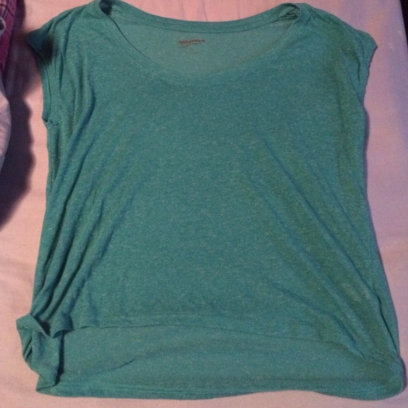 Solid teal shirt