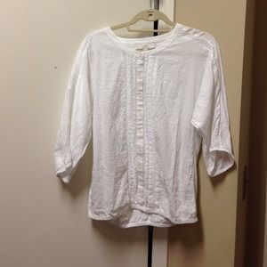 White top from loft