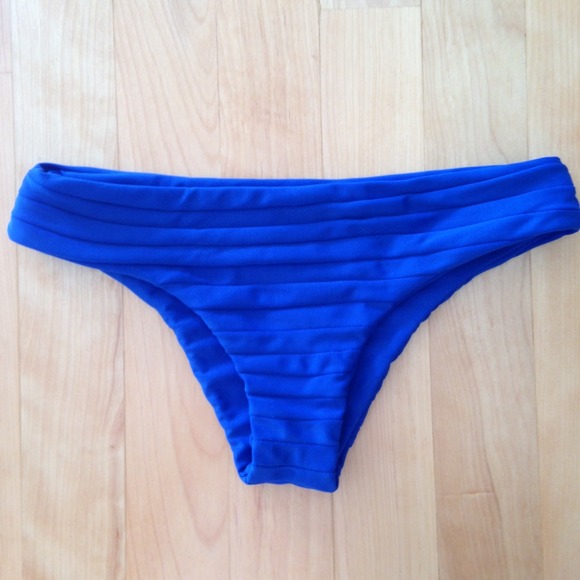 Mikoh blue banded bottom