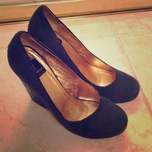 Dolce Vita Navy Wedges
