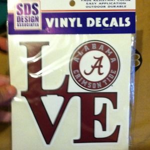 Alabama car decal