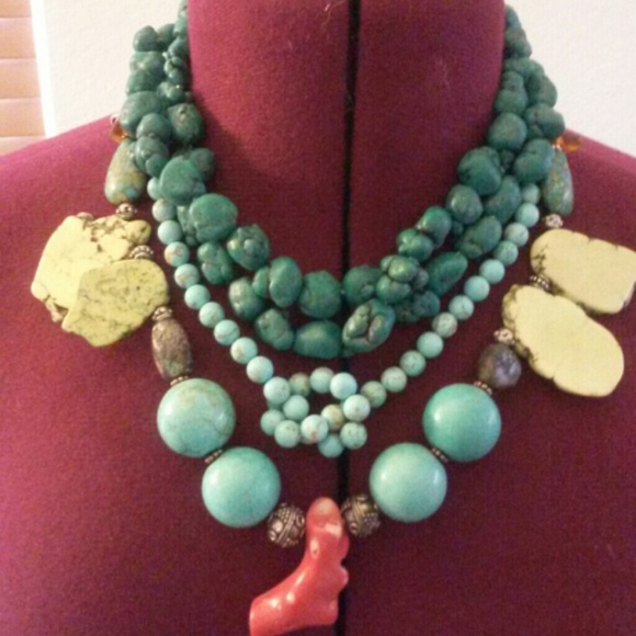 Ooak statement necklace ( bundle for ravine68)