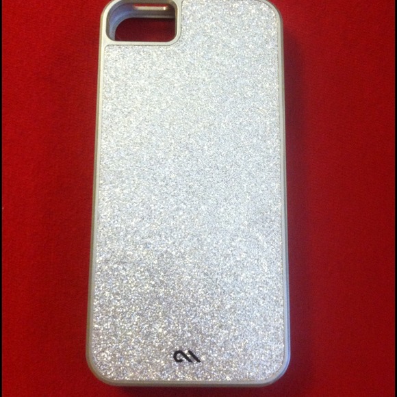 Accessories - iPhone 5 casemate barely there glitter case!