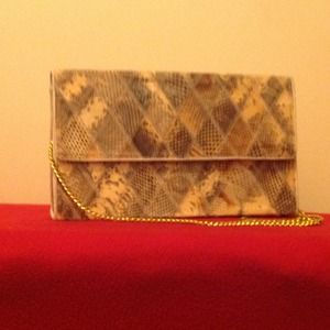 Snake shoulder bag