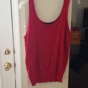 BUNDLED Dana Buchman XL NWT Paprika Tank Sweater