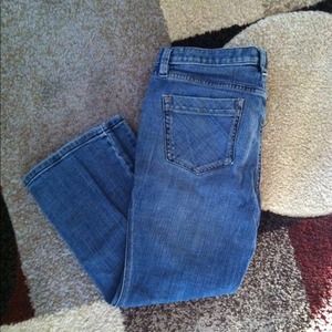 Stretch Denim Capris