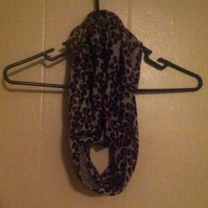 Cheetah print scarf