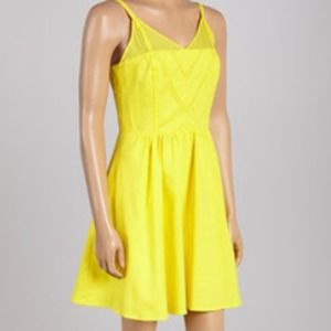 Sold!Jessica Simpson yellow sundress! Worn 1 time!