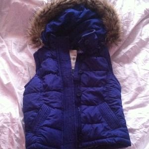 Aero puffy blue vest!
