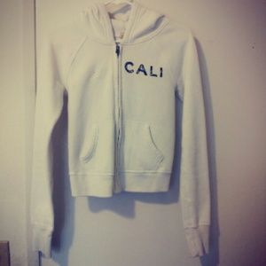 White hoodie