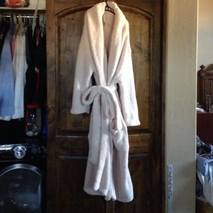 Super soft pink robe