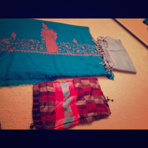 New scarves.