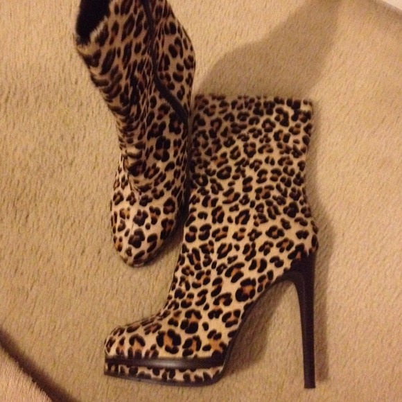 Leopard Boots