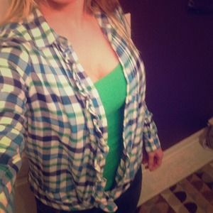 American eagle flannel shirt