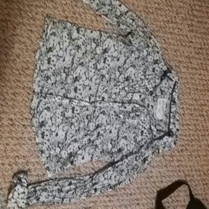 Long sleave floral aeropostale shirt