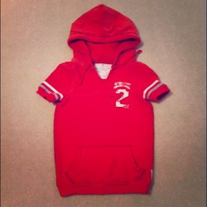 A&F Short-Sleeved Hoodie