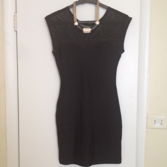 Black mini dress - Picture 1 of 1