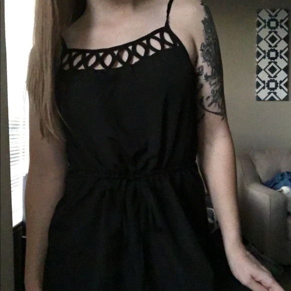 Mossimo Black Tie Dress NWOT - Picture 2 of 8