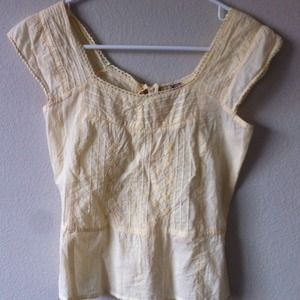 Buffalo by David Bitton cream Blouse