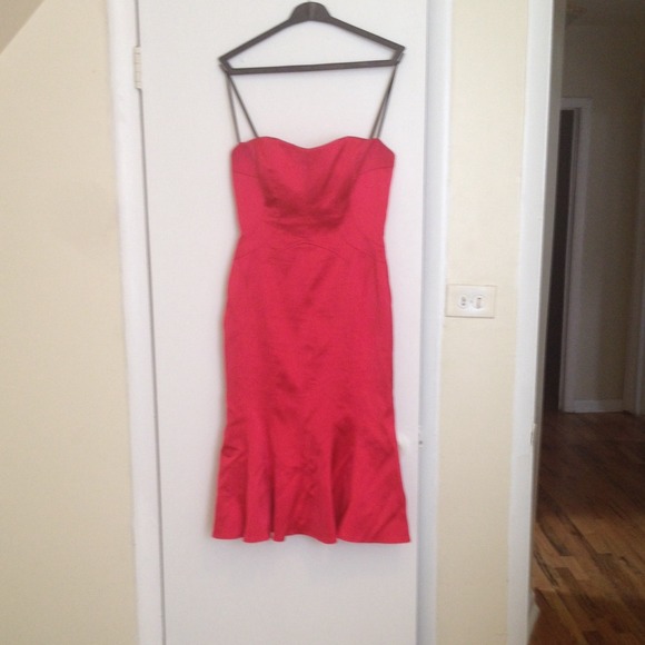 Fuchsia sweetheart dress