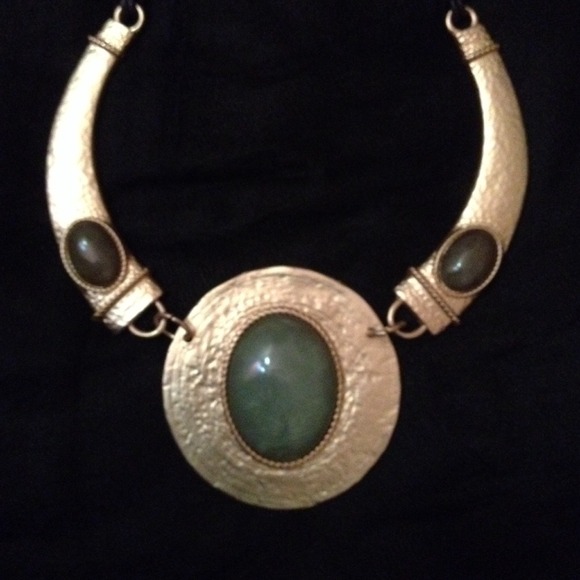 Selling tribal necklace.