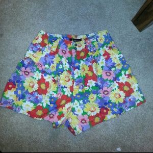 Floral shorts