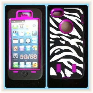 💖Iphone 5/5S Zebra Combo Case💖