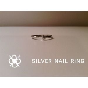 Silver Nail Ring