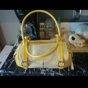 Cole hann amanda straw bag